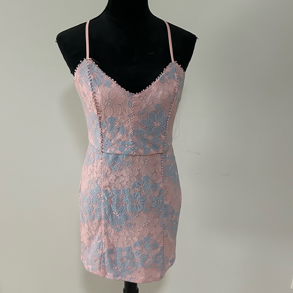 🍬 floral cotton candy mini dress 🍬